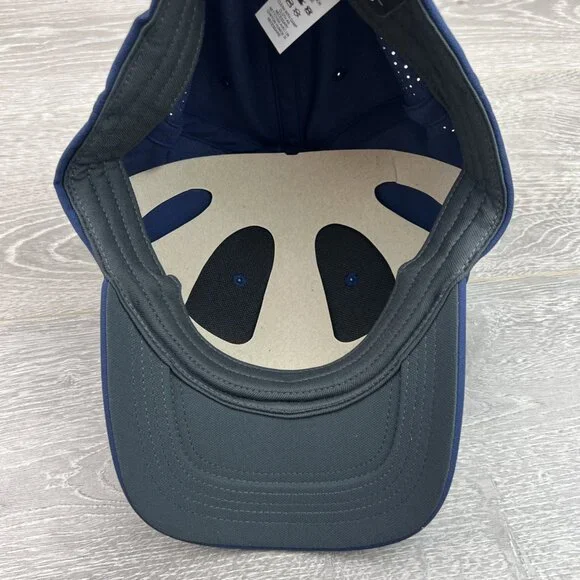 Nike Dri-FIT ADV Rise Structured Swoosh Blue Hat Cap Size L/XL NEW - Picture 8 of 13